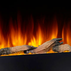 SimpliFire Driftwood Log Set for 84-Inch Electric Fireplaces