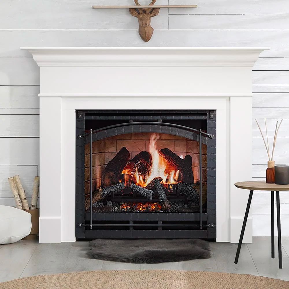 SimpliFire Inception 36-Inch Traditional Built-In Electric Fireplace