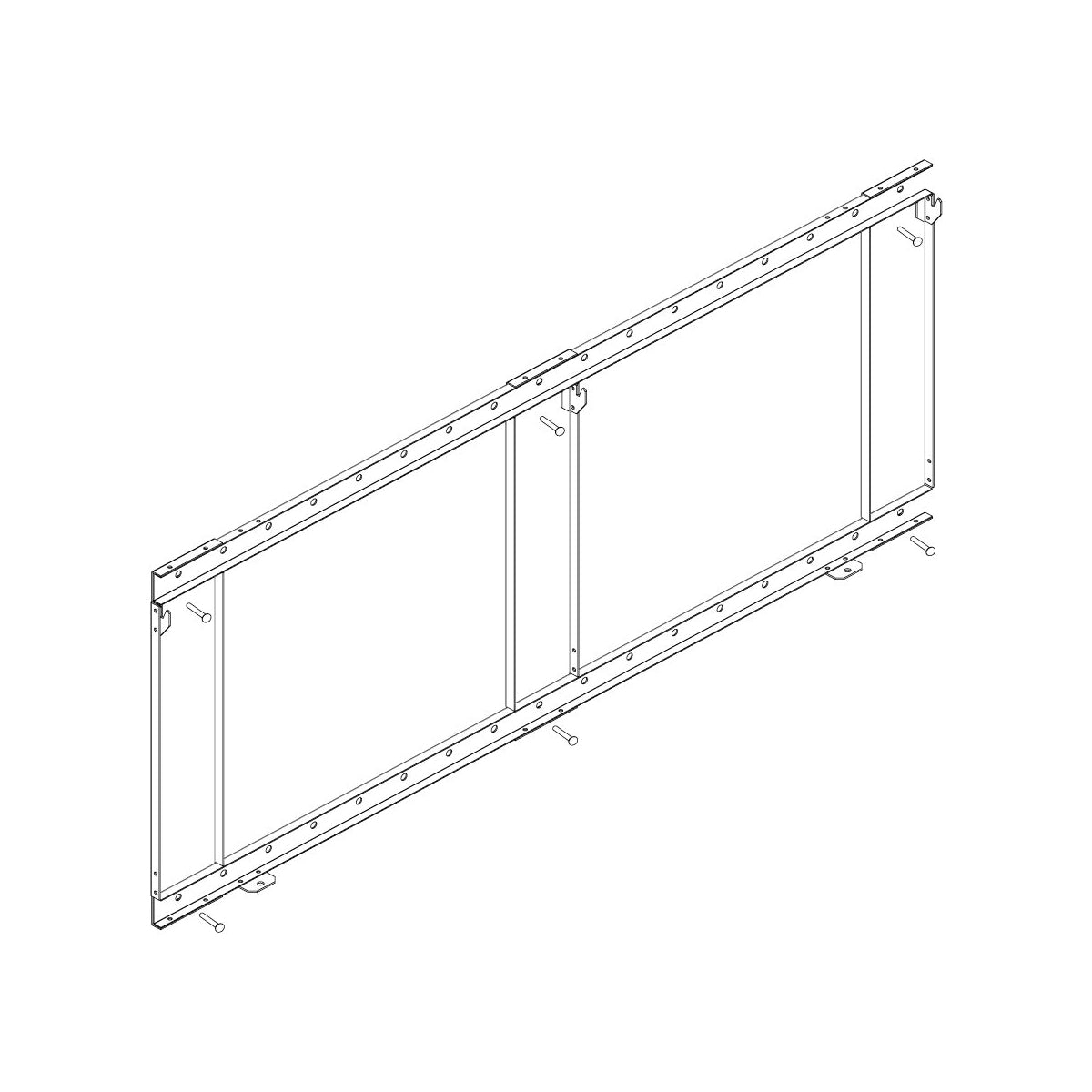 SimpliFire Wall Mount Kit for 50-Inch Electric Fireplace