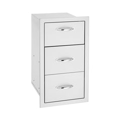 Summerset 17-Inch Double Drawer & Paper Towel Holder Combo