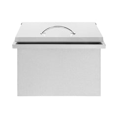 Summerset 17-Inch Drop-In Stainless Steel Ice Bin/Cooler