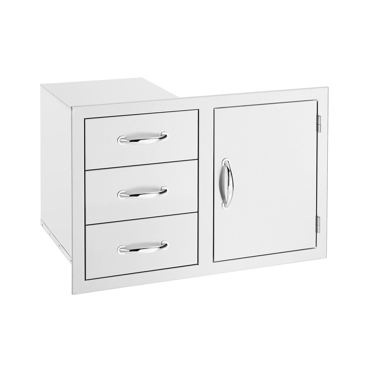 Summerset 33-Inch Triple Drawer & Access Door Combo