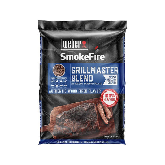 Weber SmokeFire All-Natural GrillMaster Blend Hardwood Pellets - 20 lb 1200