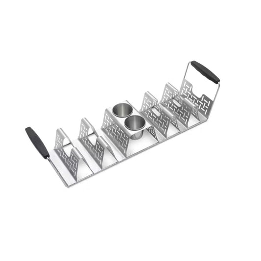 Weber Stainless Steel Griddle Taco Rack 1200