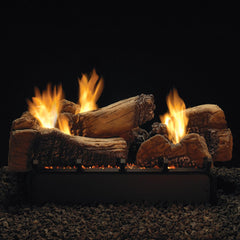 White Mountain Hearth Stone River See-Thru Ventless Gas Log Set