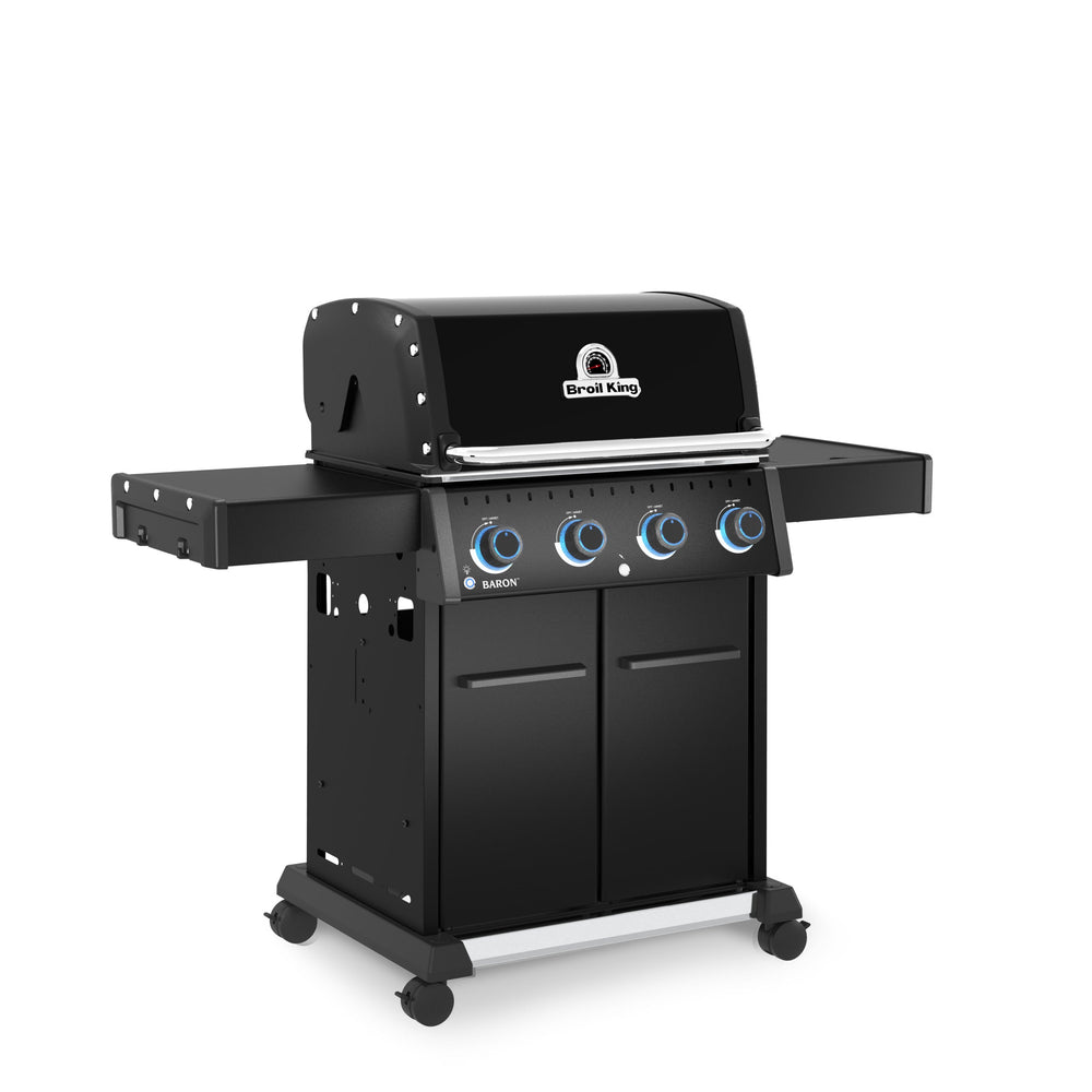 Broil King Baron 420 Pro Shadow Gas Grill | 4-Burner | 630 sq in | 40,000 BTU - Detail View