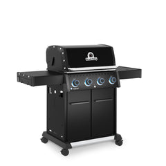Broil King Baron 420 Pro Shadow Gas Grill | 4-Burner | 630 sq in | 40,000 BTU - Detail View