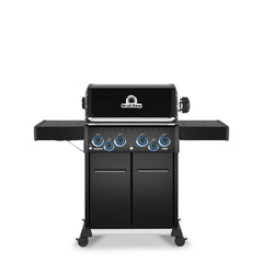 Broil King Baron 490 Pro Shadow Gas Grill | 4-Burner | 630 sq in | 40,000 BTU - Front View