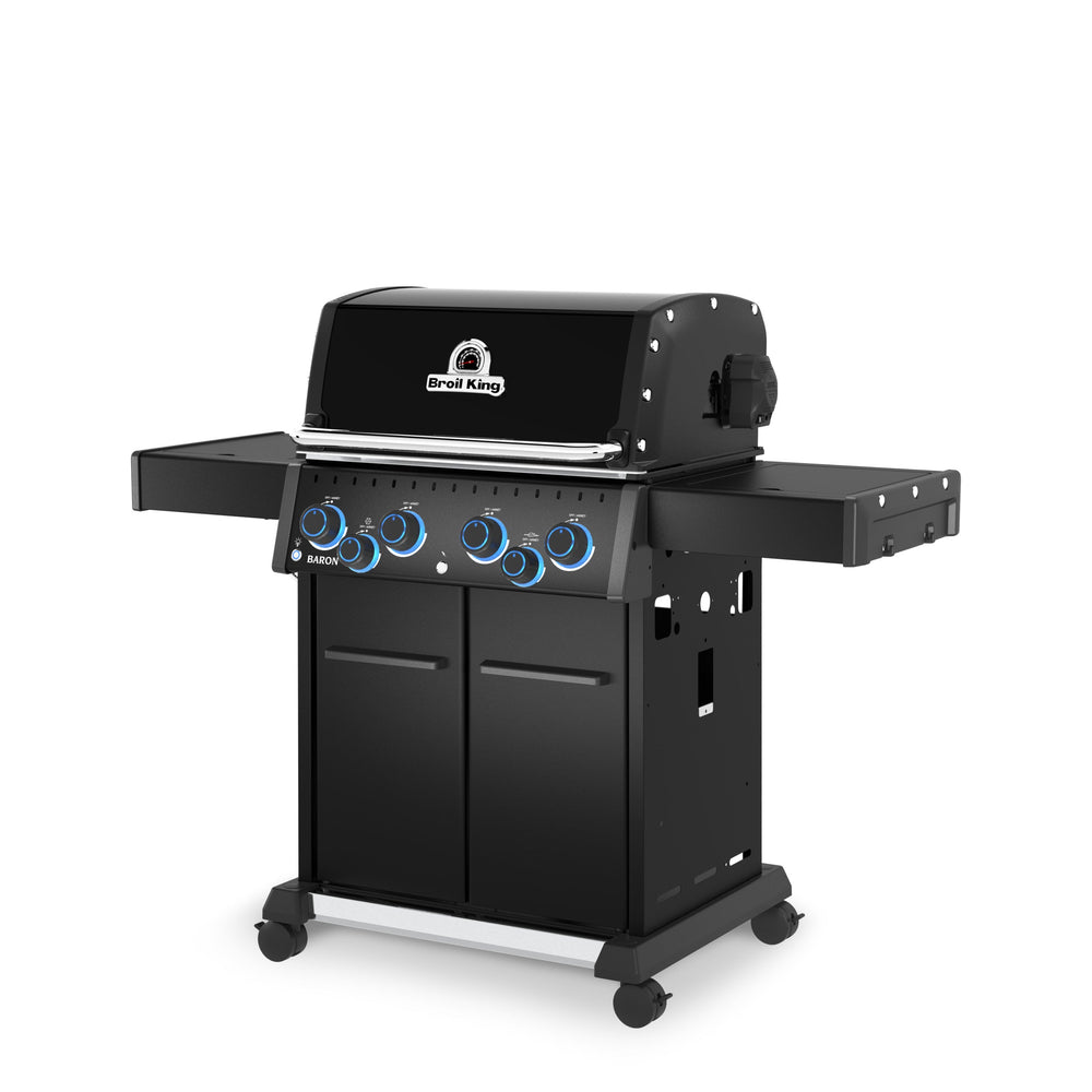 Broil King Baron 490 Pro Shadow Gas Grill | 4-Burner | 630 sq in | 40,000 BTU - Feature View