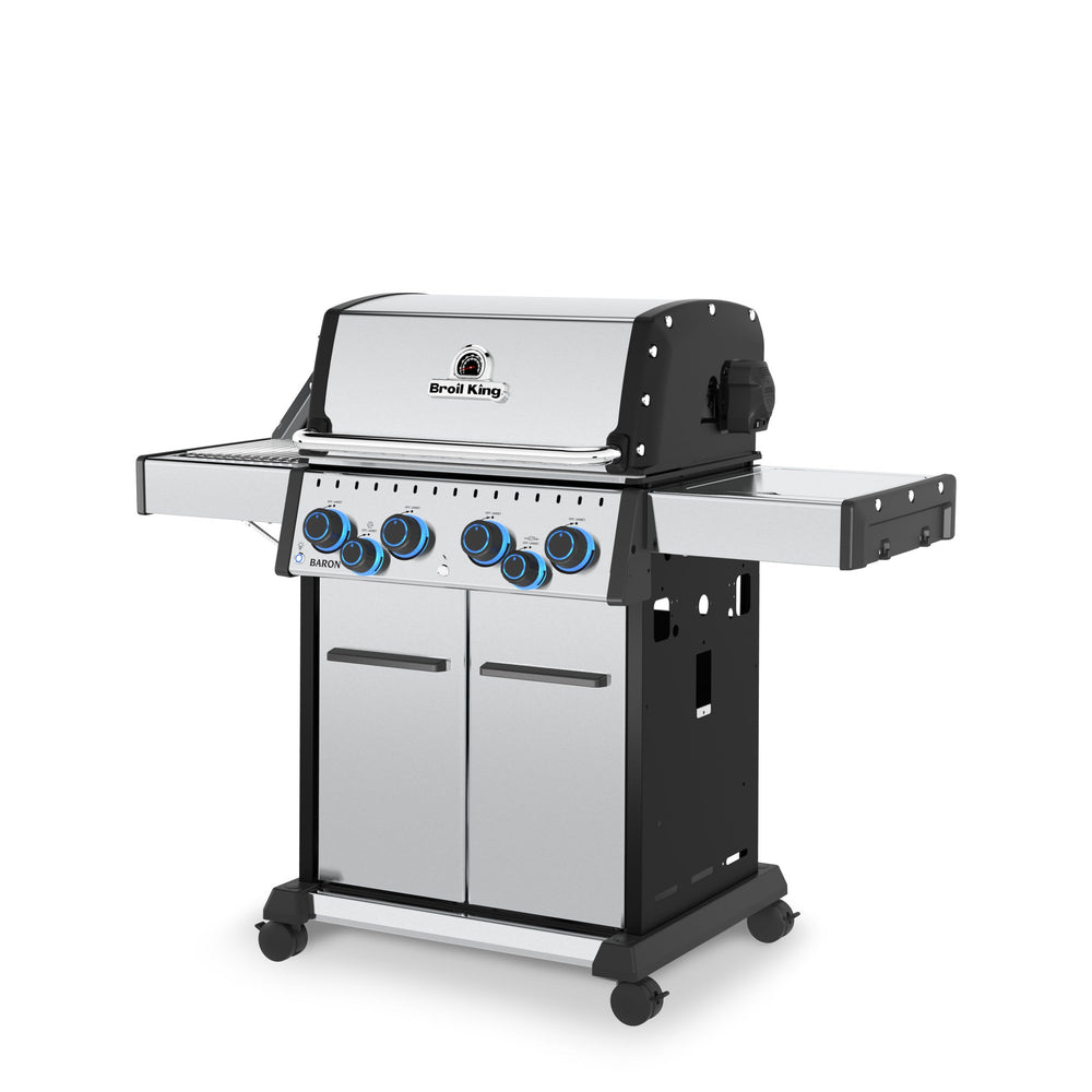 Broil King Baron S490 Pro Infrared Gas Grill | 4-Burner | 750 sq in | 40,000 BTU - Detail
