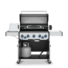 Broil King Baron S590 Pro Infrared Gas Grill | 5-Burner | 900 sq in | 45,000 BTU - Side View
