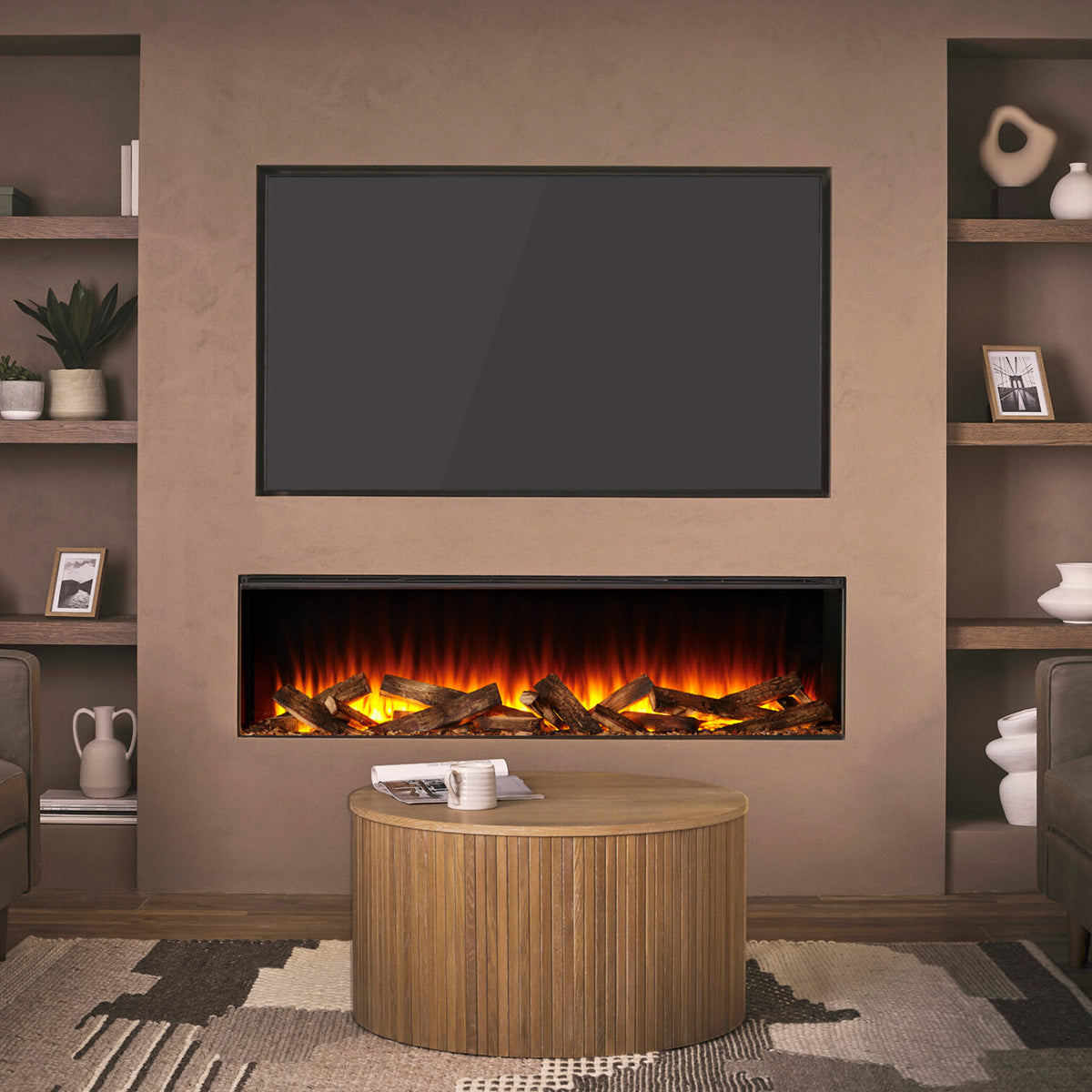 British Fires New Forest Electric Fireplace