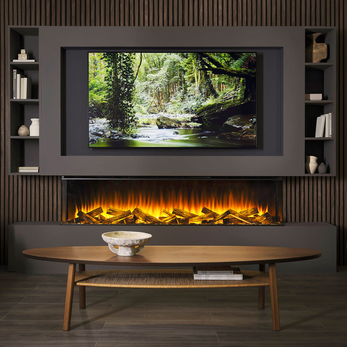 British Fires New Forest Electric Fireplace