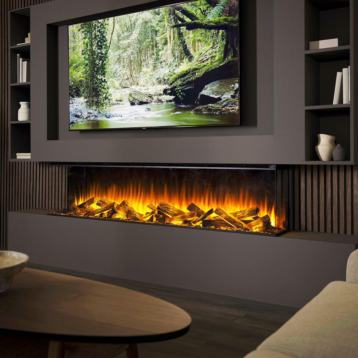 British Fires New Forest Electric Fireplace