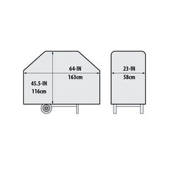 64" Select Grill Cover - View 2