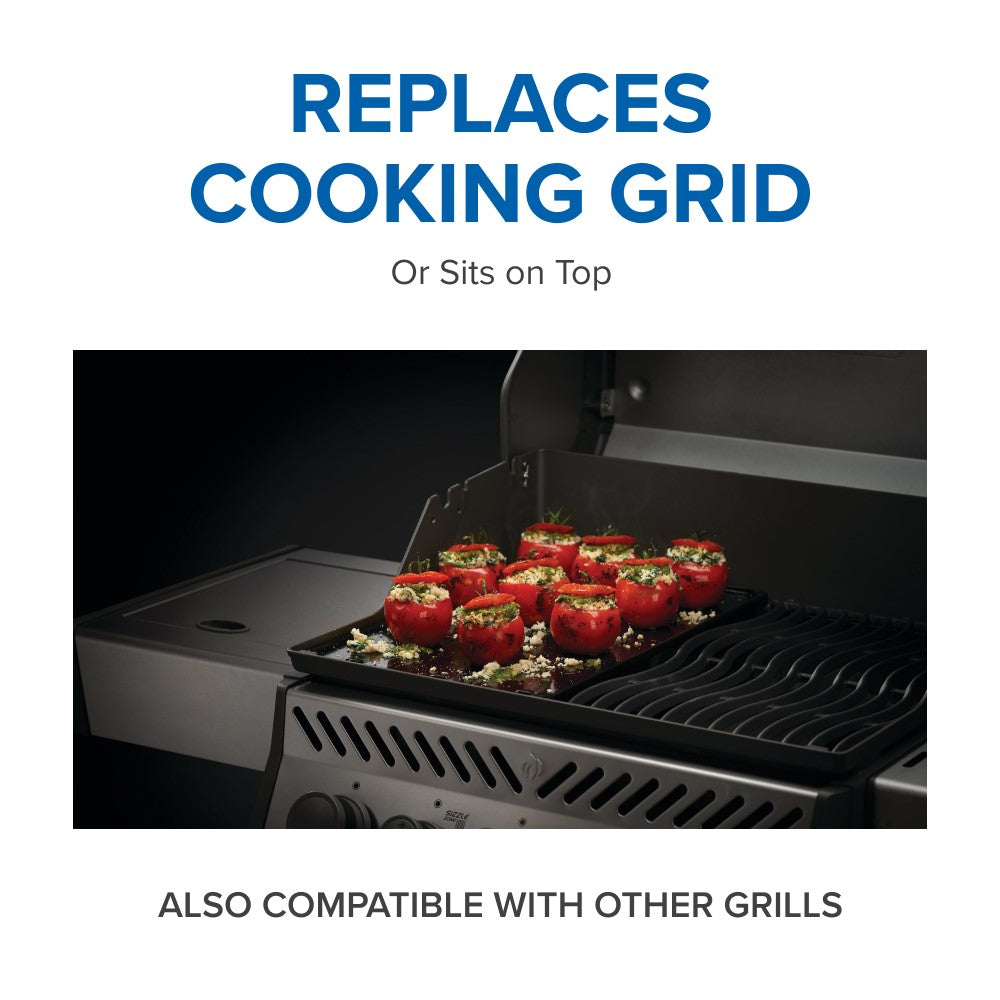 Napoleon 2-Sided Porcelain-Enameled Cast Iron Griddle