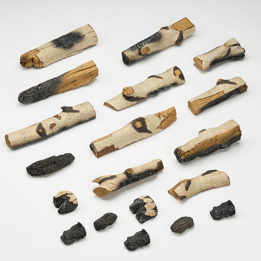 SimpliFire Birch Log Set 1200