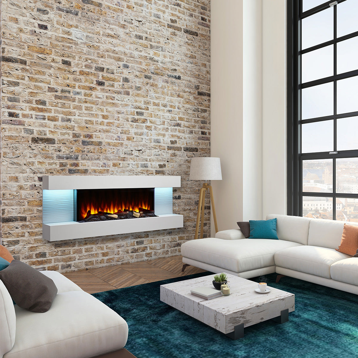 SimpliFire Format Linear Fireplace