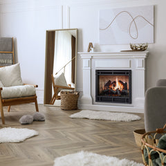 SimpliFire Inception 36-Inch Traditional Built-In Electric Fireplace