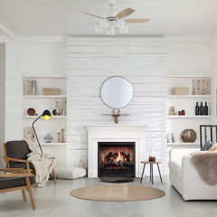 SimpliFire Inception 36-Inch Traditional Built-In Electric Fireplace