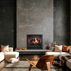 SimpliFire Inception 36-Inch Traditional Built-In Electric Fireplace