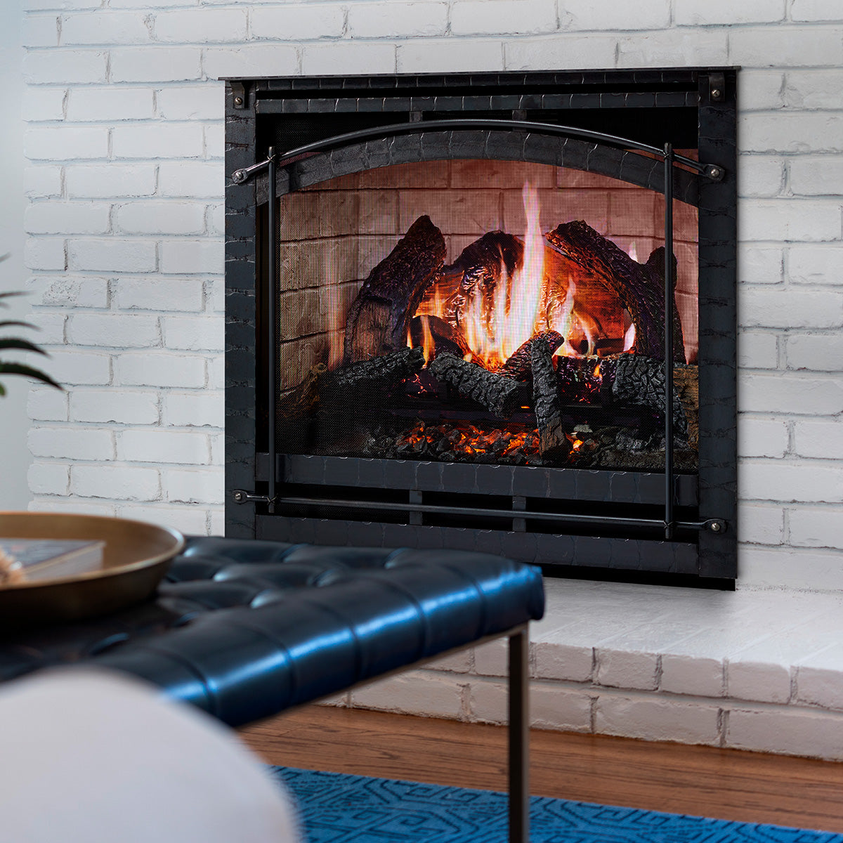 SimpliFire Inception 36-Inch Traditional Built-In Electric Fireplace