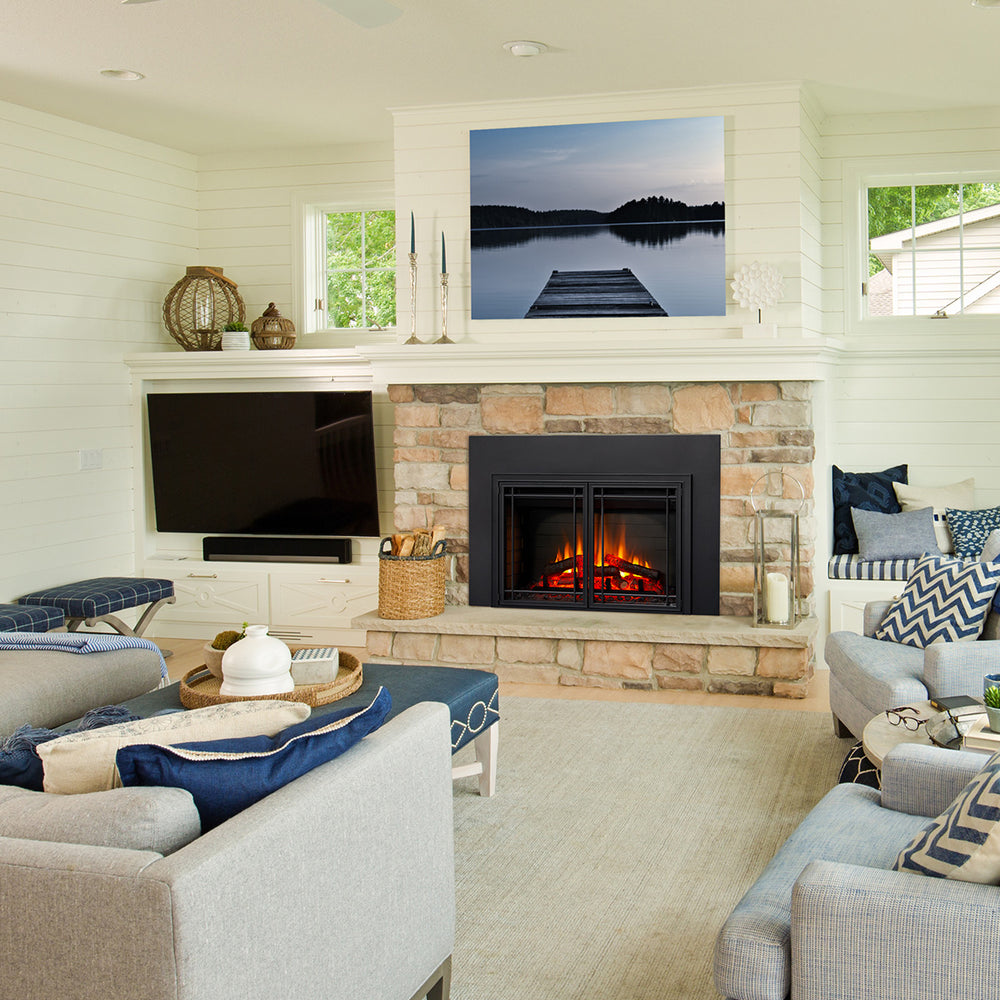 SimpliFire Electric Fireplace Insert – Marx Fireplaces & Lighting