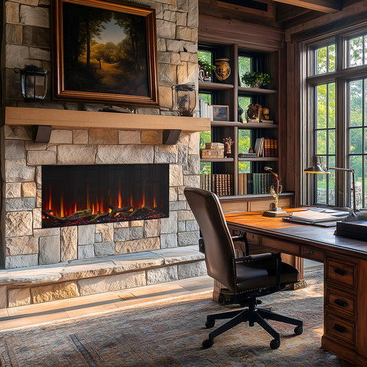 SimpliFire Scion Linear Electric Fireplace 1200