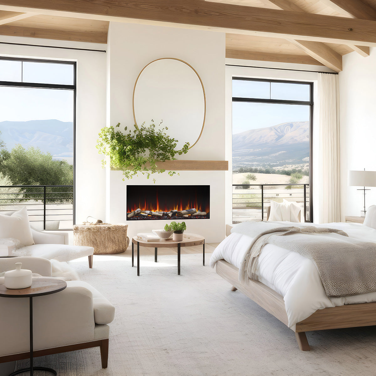 SimpliFire Triton Linear Electric Fireplace