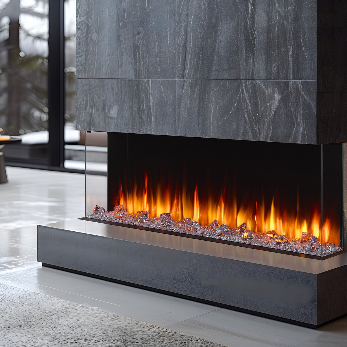 SimpliFire Triton Linear Electric Fireplace
