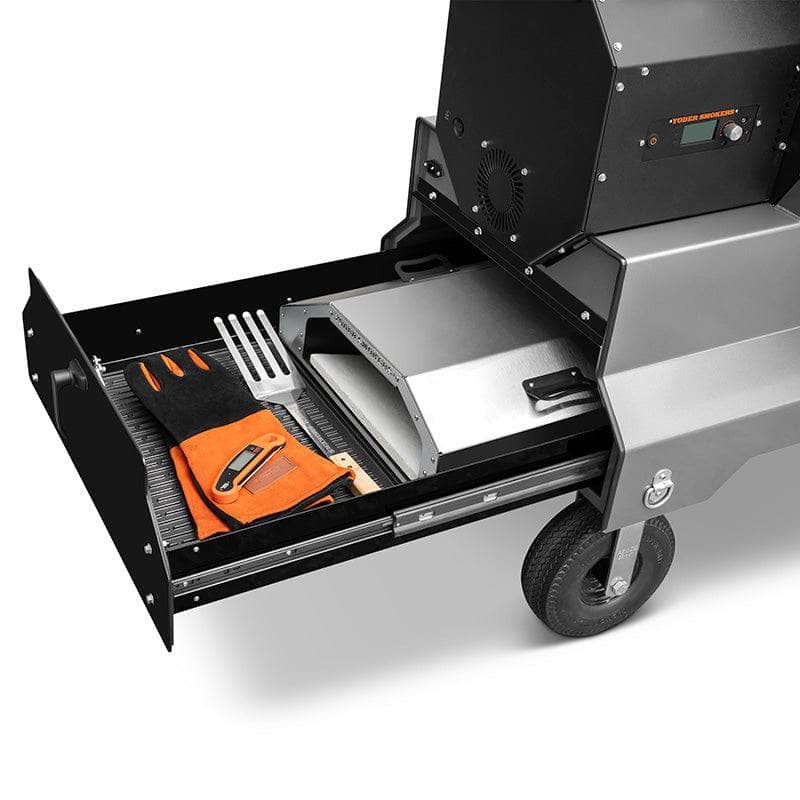 Yoder Smokers YS1500s Pellet BBQ Grill with Storage Drawer
