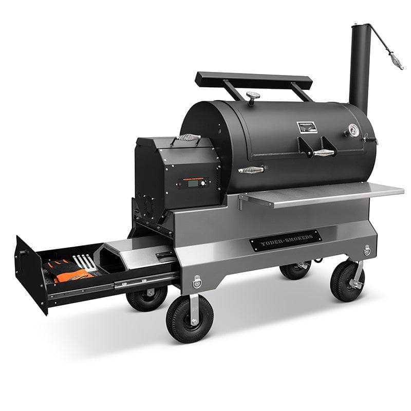 Yoder Smokers YS1500s Pellet BBQ Grill with Storage Drawer