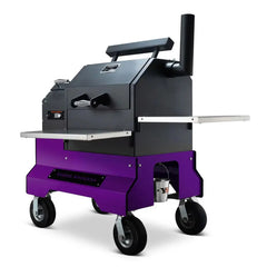 Yoder Smokers YS480s Pellet Grill on Competition Cart