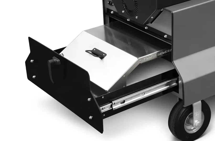 Yoder Smokers YS640s Pellet Grill on Competition Cart with Storage Drawer