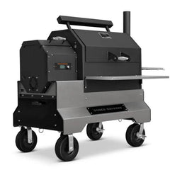 Yoder Smokers YS640s Pellet Grill on Competition Cart with Storage Drawer
